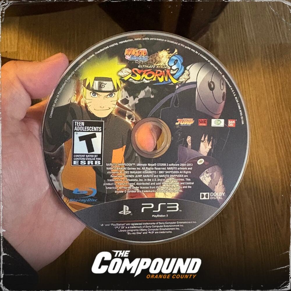 PS3 - Naruto Shippuden: Ultimate Ninja Storm 3 - Used / Disc Only